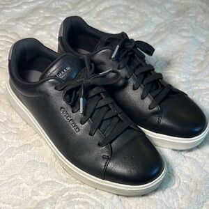 Cole Haan Grand 360 Men's Black leather low top Sneakers 
9 W